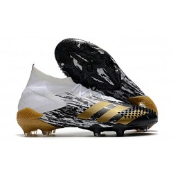 Scarpe adidas Predator Mutator 20.1 FG Bianco Oro Metallico Nero Core