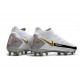 Nuovo Scarpe Nike Phantom GT Elite DF FG Bianco Nero Rosso Oro