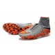Nuove SCARPE NIKE HyperVenom Phantom II FG Grigio Nero Arancione