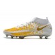 Nike Phantom GT Elite Dynamic Fit FG scarpa da calcio uomo Oro Bianco