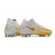 Nike Phantom GT Elite Dynamic Fit FG scarpa da calcio uomo Oro Bianco