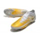 Nike Phantom GT Elite Dynamic Fit FG scarpa da calcio uomo Oro Bianco
