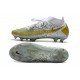 Nuovo Scarpe Nike Phantom GT Elite DF FG Bianco Oro