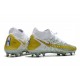 Nuovo Scarpe Nike Phantom GT Elite DF FG Bianco Oro