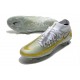 Nuovo Scarpe Nike Phantom GT Elite DF FG Bianco Oro