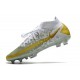 Nuovo Scarpe Nike Phantom GT Elite DF FG Bianco Oro