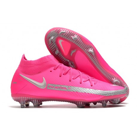 Nike Phantom GT Elite Dynamic Fit FG scarpa da calcio uomo Rosa Argento