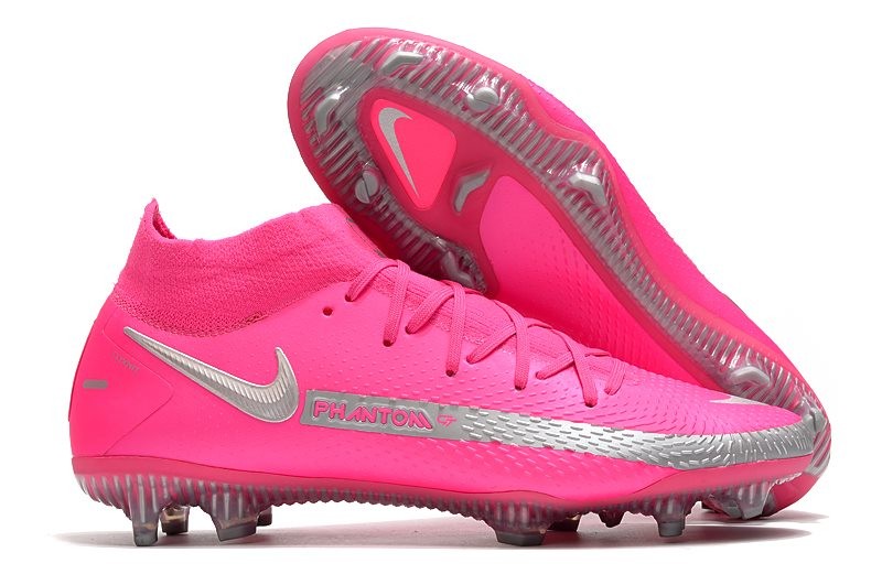 Nike Phantom GT Elite Dynamic Fit FG scarpa da calcio uomo Rosa Argento