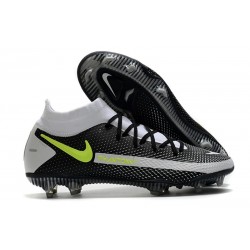 Nike Phantom GT Elite Dynamic Fit FG scarpa da calcio uomo Nero Grigio Verde