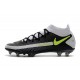 Nike Phantom GT Elite Dynamic Fit FG scarpa da calcio uomo Nero Grigio Verde