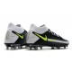 Nike Phantom GT Elite Dynamic Fit FG scarpa da calcio uomo Nero Grigio Verde