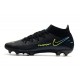 Nuovo Scarpe Nike Phantom GT Elite DF FG Nero Giallo