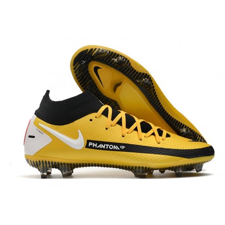 Nike Phantom GT Elite Dynamic Fit FG Giallo Nero Bianco