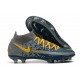 Nuovo Scarpe Nike Phantom GT Elite DF FG Blu Grigio Giallo