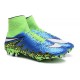 Nuove SCARPE NIKE HyperVenom Phantom II FG Blu Verde Nero Bianco