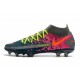 Nike Phantom GT Elite Dynamic Fit FG Blu Grigio Rosa Arancio