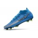 Nuovo Scarpe Nike Phantom GT Elite DF FG Blu Argento