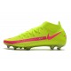 Nuovo Scarpe Nike Phantom GT Elite DF FG Verde Rosa