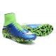 Nuove SCARPE NIKE HyperVenom Phantom II FG Blu Verde Nero Bianco