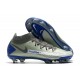 Nuovo Scarpe Nike Phantom GT Elite DF FG Argento Blu