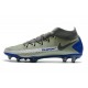 Nuovo Scarpe Nike Phantom GT Elite DF FG Argento Blu