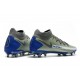 Nuovo Scarpe Nike Phantom GT Elite DF FG Argento Blu