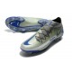 Nuovo Scarpe Nike Phantom GT Elite DF FG Argento Blu