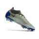 Nuovo Scarpe Nike Phantom GT Elite DF FG Argento Blu