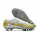 Nike Nuovo Scarpa Calcio Phantom GT Elite FG Oro Bianco