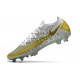 Nike Nuovo Scarpa Calcio Phantom GT Elite FG Oro Bianco