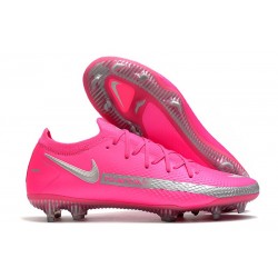 Scarpe Nike Phantom GT Elite FG Rosa Argento