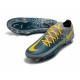 Nike Nuovo Scarpa Calcio Phantom GT Elite FG Blu Giallo