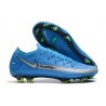 Nike Nuovo Scarpa Calcio Phantom GT Elite FG Blu Argento