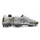 Nike Nuovo Scarpa Calcio Phantom GT Scorpion Elite FG Argento Nero