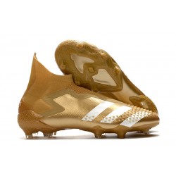 Scarpe adidas Predator Mutator 20+ FG Oro Metallico Bianco