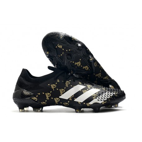 adidas Predator Mutator 20.1 Low FG Paul Pogba Nero Core Grigio Solido