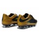 2015 Scarpa da calcio Nike HyperVenom Phantom FG Oro Volt Nero