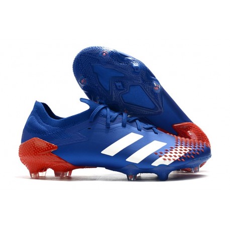 adidas Predator Mutator 20.1 Low FG Blu Bianco Rosso