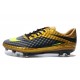 2015 Scarpa da calcio Nike HyperVenom Phantom FG Oro Volt Nero