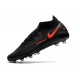 Nike Phantom GT Elite Dynamic Fit AG-PRO Nero Rosso Cile Grigio Scuro