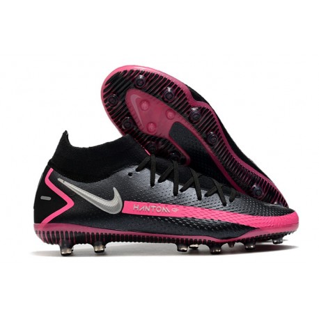 Nike Phantom GT Elite Dynamic Fit AG-PRO Nero Argento Rosa Blast