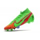 Nike 2021 Mercurial Superfly VII Elite DF FG Faith Verde Rosso