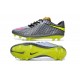 Scarpe calcio Nike HyperVenom Phantom FG - Uomo - Argenteo Rosa Giallo Nero