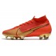 Nike 2021 Mercurial Superfly VII Elite DF FG CR100 Rosso Oro