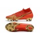 Nike 2021 Mercurial Superfly VII Elite DF FG CR100 Rosso Oro