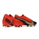 Scarpe Nike Mercurial Vapor 13 Elite FG Rosso Nero Oro