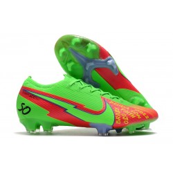 Scarpe Nike Mercurial Vapor 13 Elite FG Verde Rosso