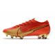 Scarpe Nike Mercurial Vapor 13 Elite FG Ronaldo CR100 Rosso Oro