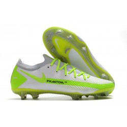 Scarpe 2021 Nike Phantom GT Elite FG Bianco Verde