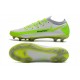 Scarpe 2021 Nike Phantom GT Elite FG Bianco Verde